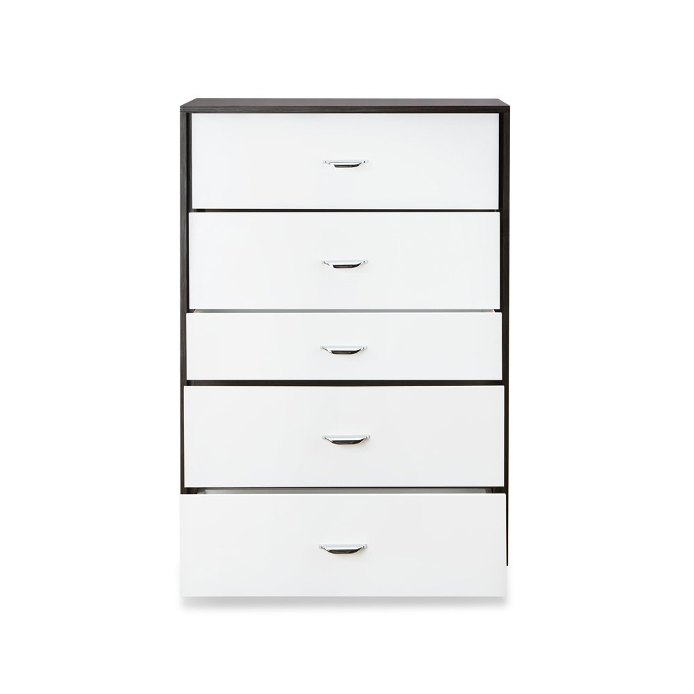 Eloy Chest White & Espresso. Picture 6