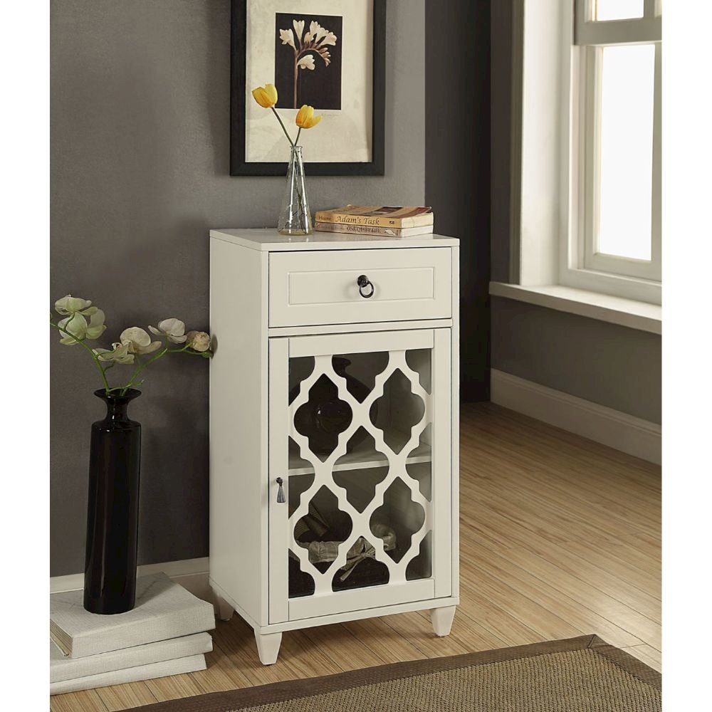 Ceara Accent Table White. Picture 6
