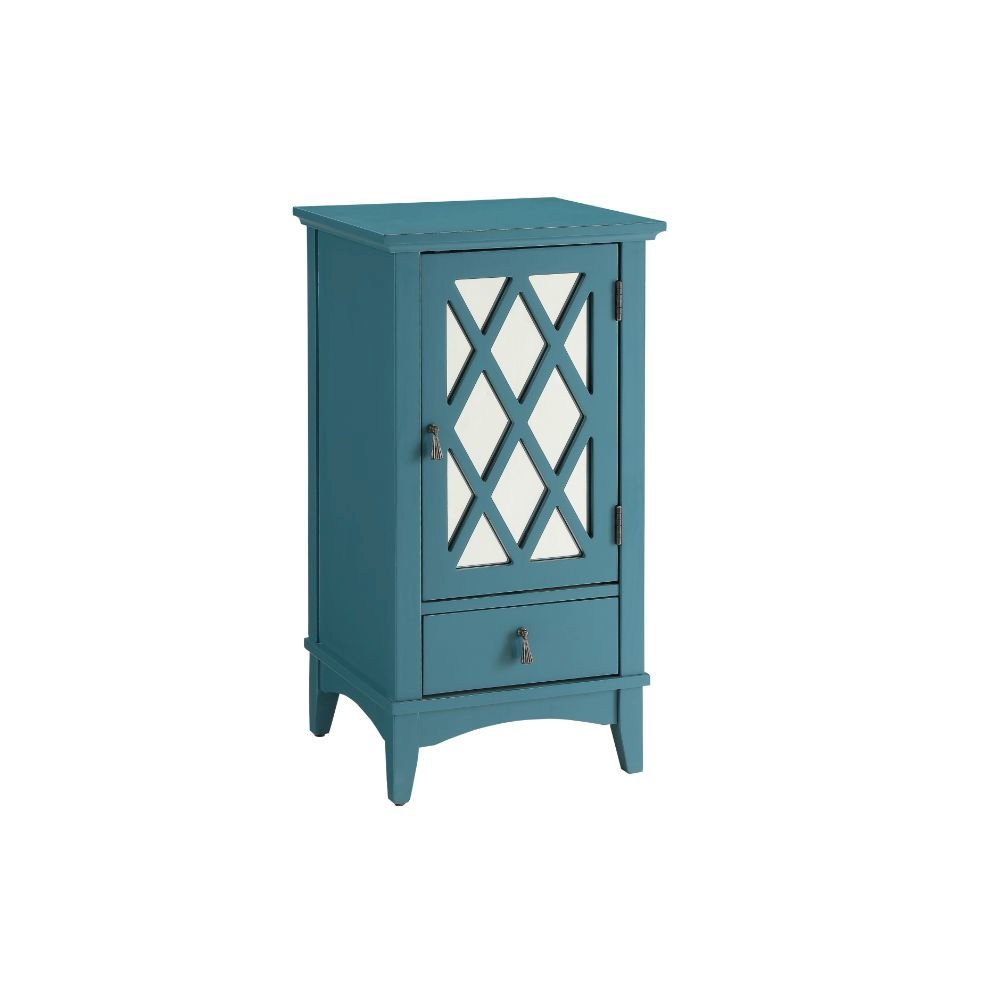 Ceara Accent Table Teal. Picture 1
