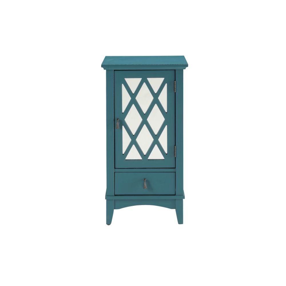 Ceara Accent Table Teal. Picture 2
