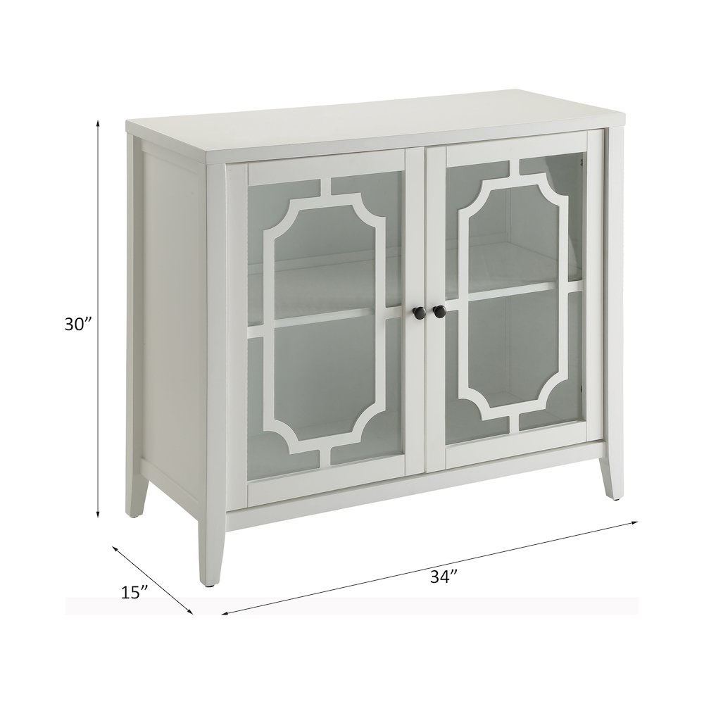 Ceara Console Table White. Picture 6