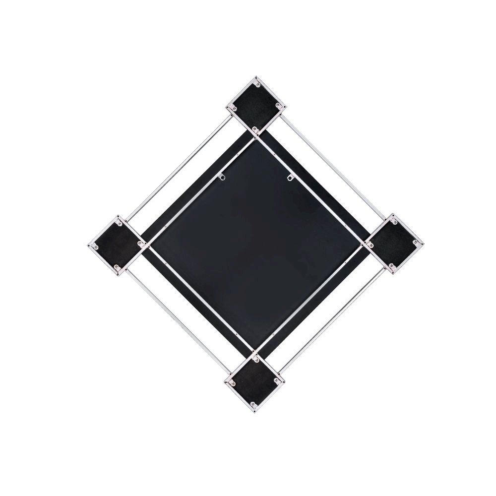 Asbury Accent Mirror Mirrored & Chrome. Picture 2