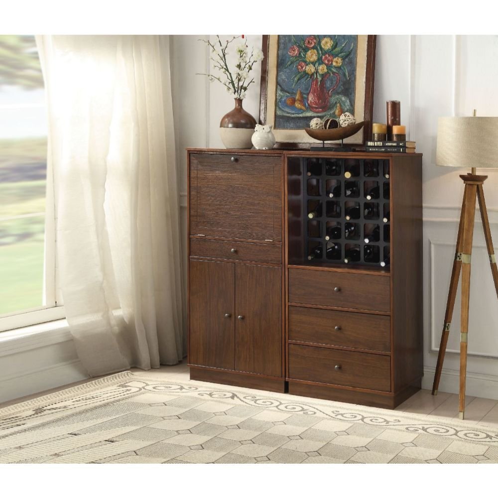 Wiesta Wine Cabinet Walnut. Picture 7