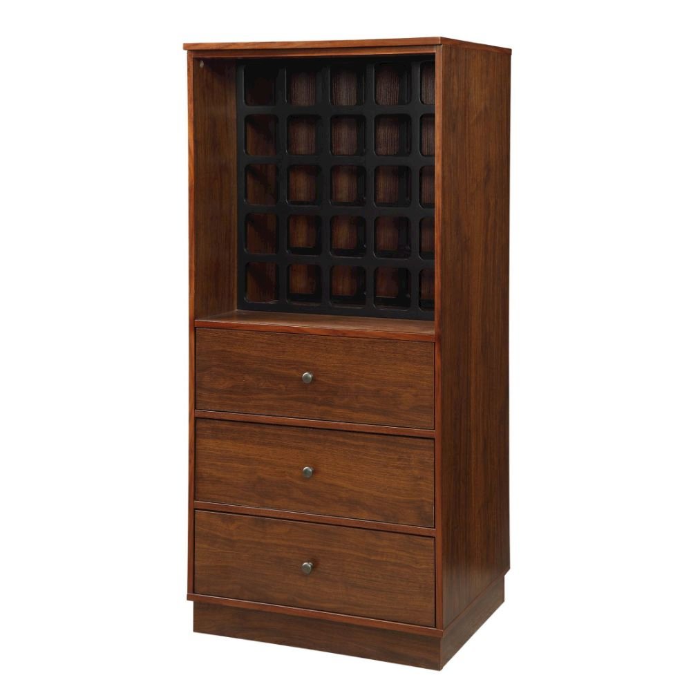 Wiesta Wine Cabinet Walnut. Picture 2