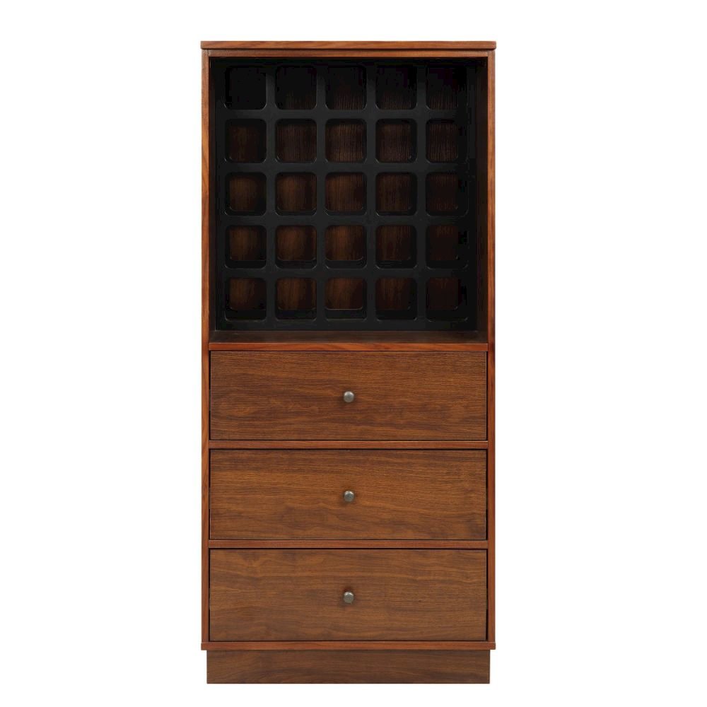 Wiesta Wine Cabinet Walnut. Picture 5