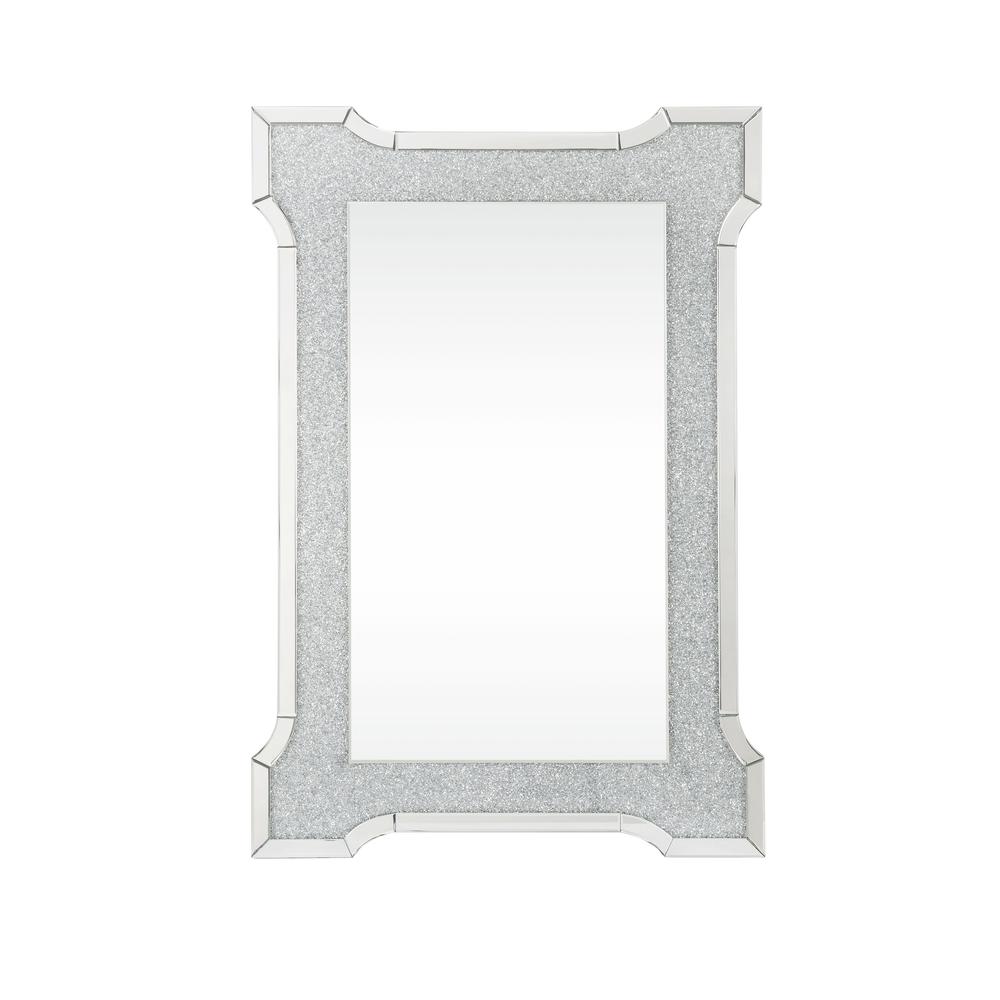Noralie Accent Mirror Mirrored & Faux Diamonds. Picture 1