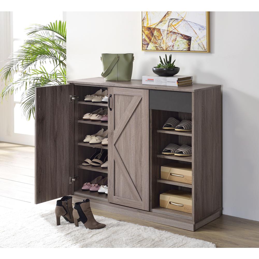 Cabinet, Rustic Gray Oak 97775. Picture 1