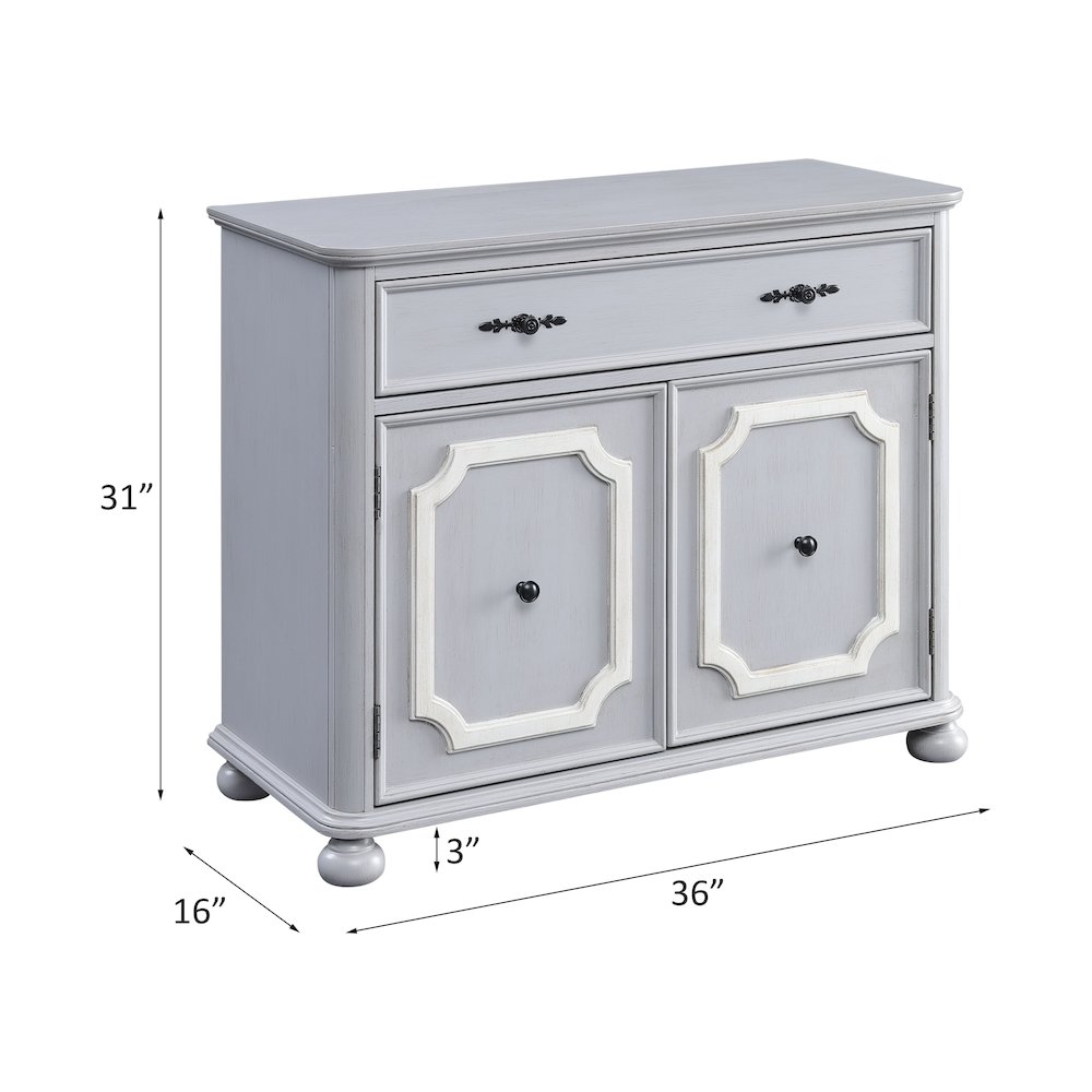 Enyin Cabinet Gray. Picture 5