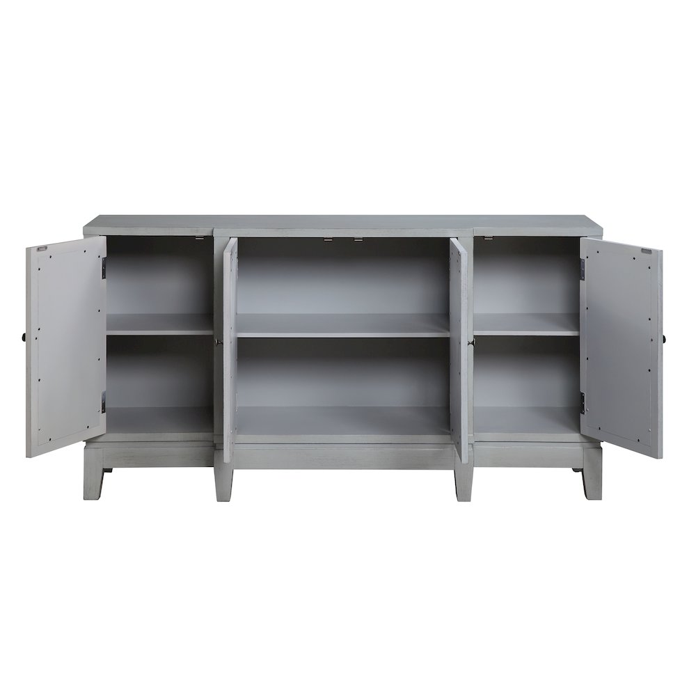 Magdi Console Table Antique Gray. Picture 3