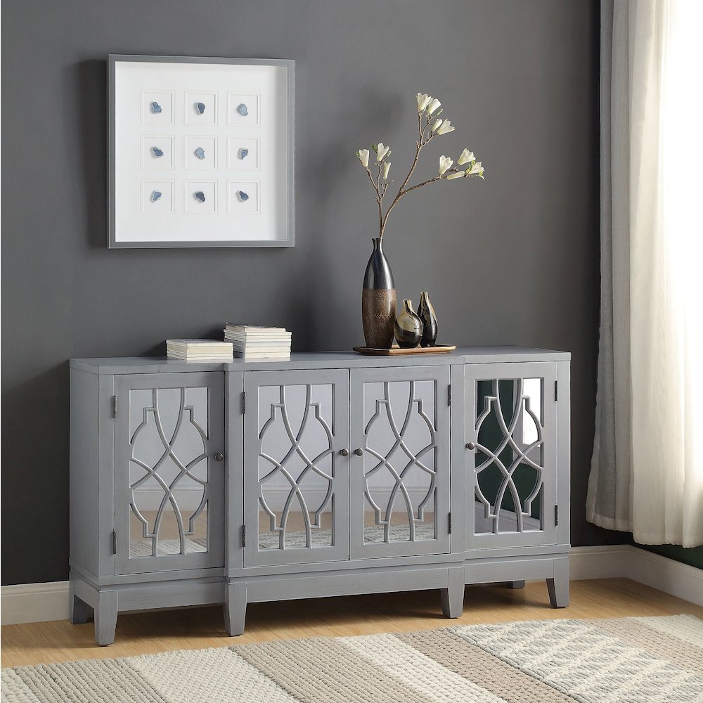 Magdi Console Table Antique Gray. Picture 4