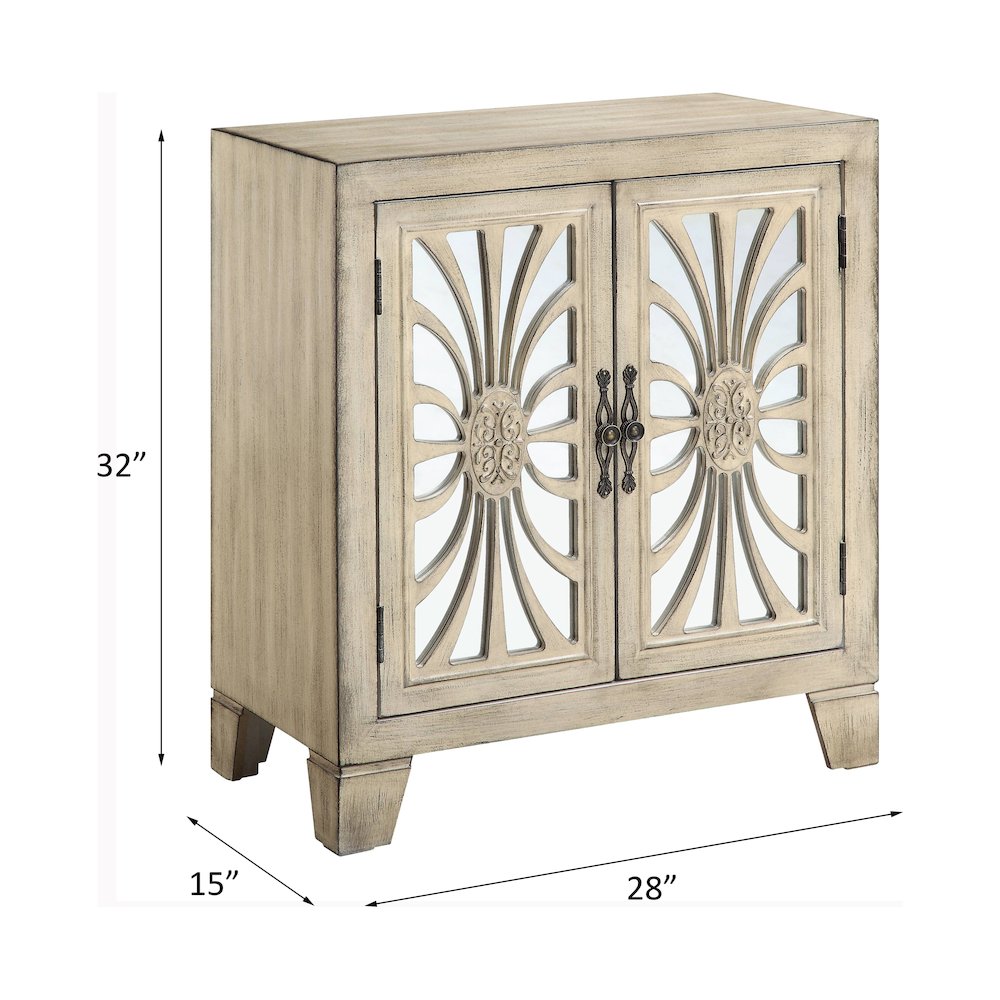 Nalani Console Table Antique White. Picture 5