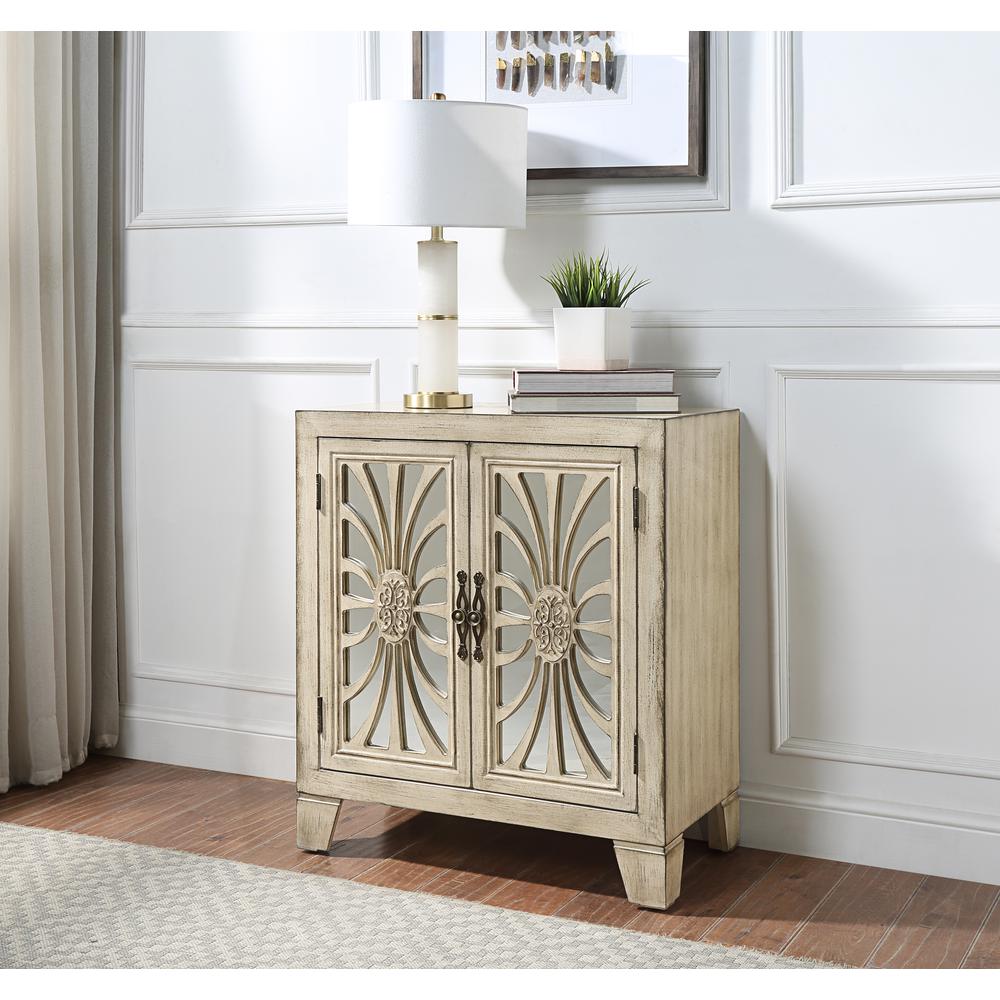 Nalani Console Table, Antique White (AC00197). Picture 8