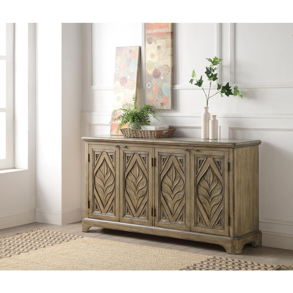 Orana Console Table, Oak Finish (AC00198). Picture 8