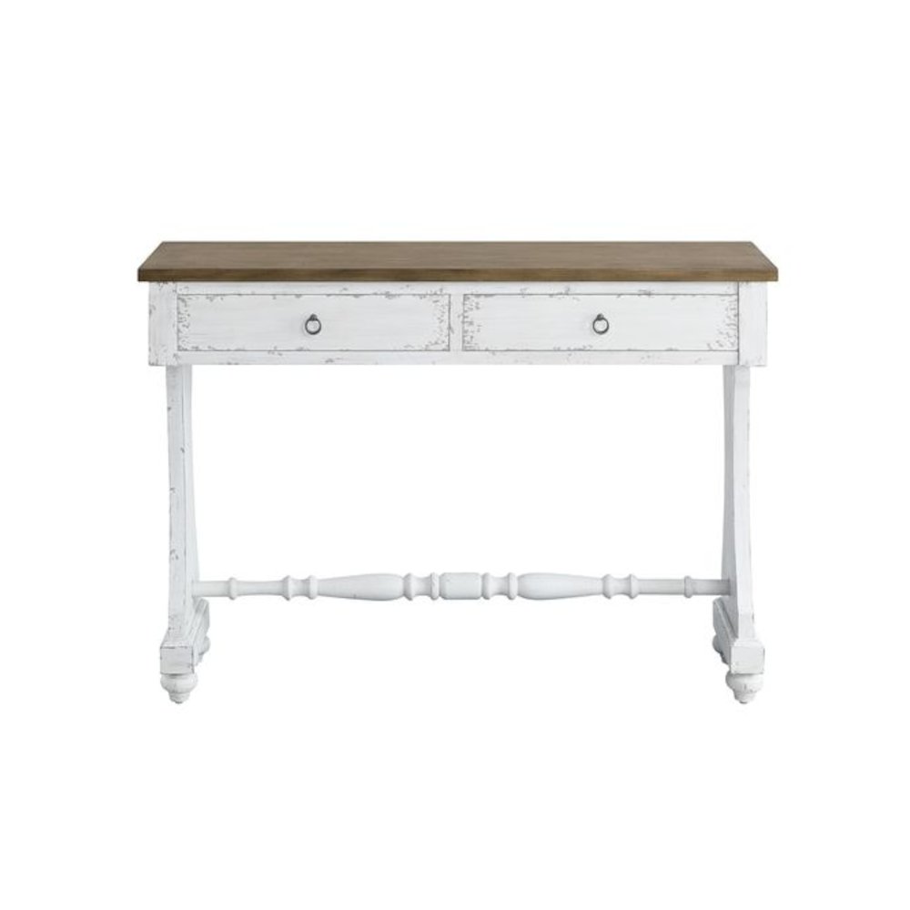 Carminda Console Table Antique White. Picture 3