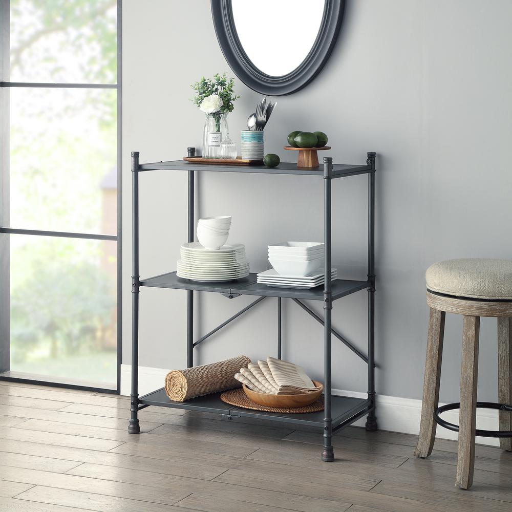 Cordelia Console Table Sandy Black, Dark Bronze HandBrushed. Picture 1