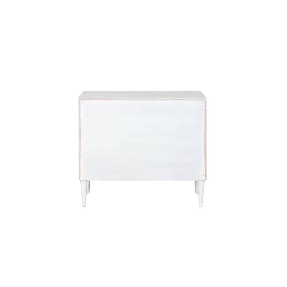 Dubni Accent Table White & Black. Picture 4