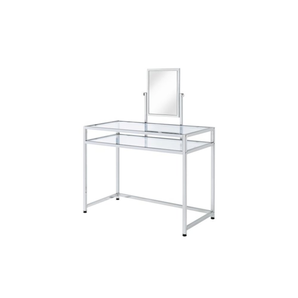 Coleen Vanity Set Chrome. Picture 2