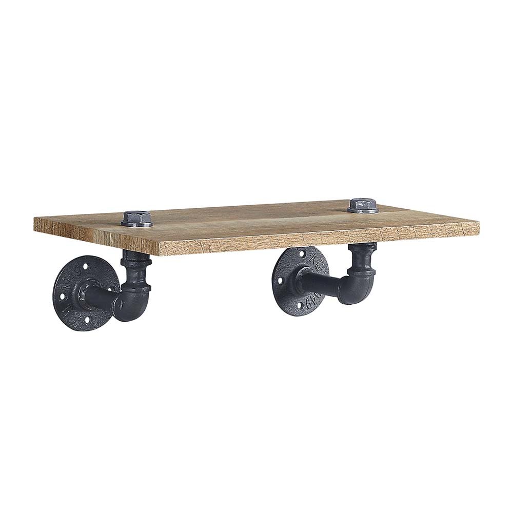 Brantley Wall Rack Oak & Sandy Black. Picture 2