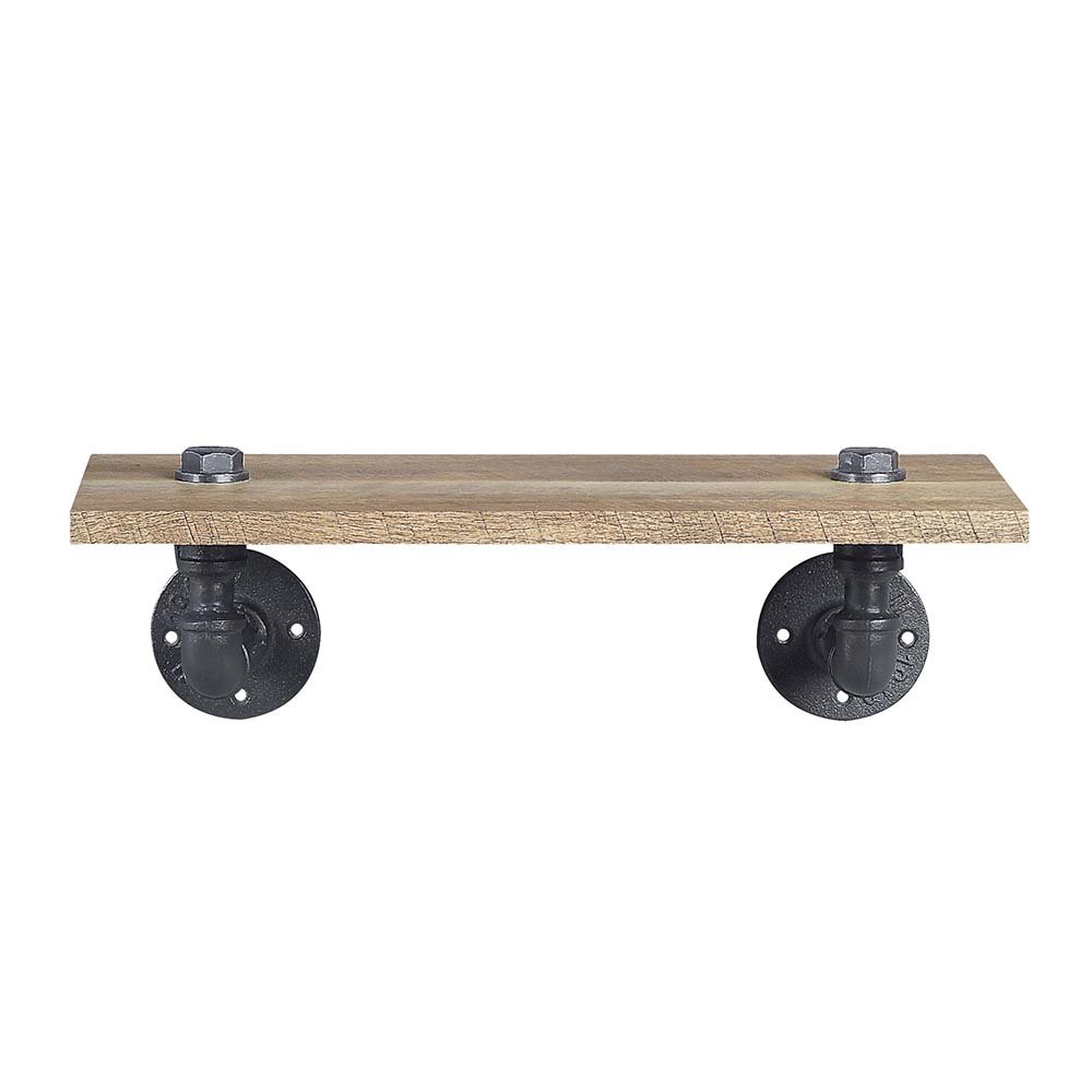 Brantley Wall Rack Oak & Sandy Black. Picture 3