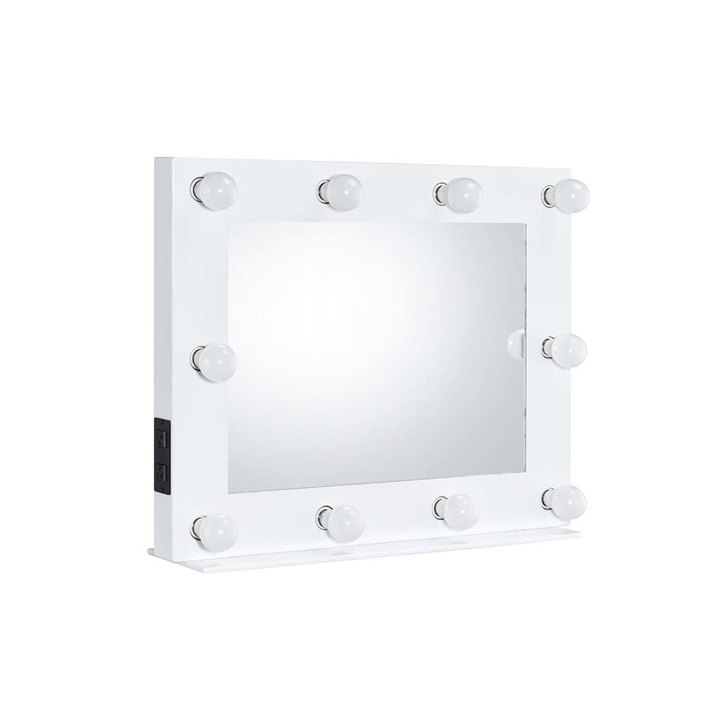 Avery Accent Mirror White. Picture 1