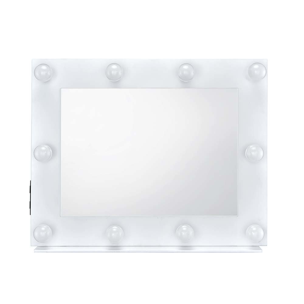 Avery Accent Mirror White. Picture 2