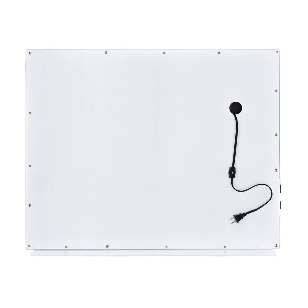 Avery Accent Mirror White. Picture 3
