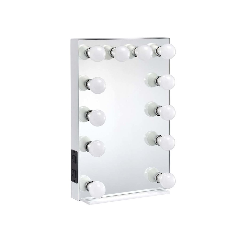 Asa Accent Mirror White. Picture 1