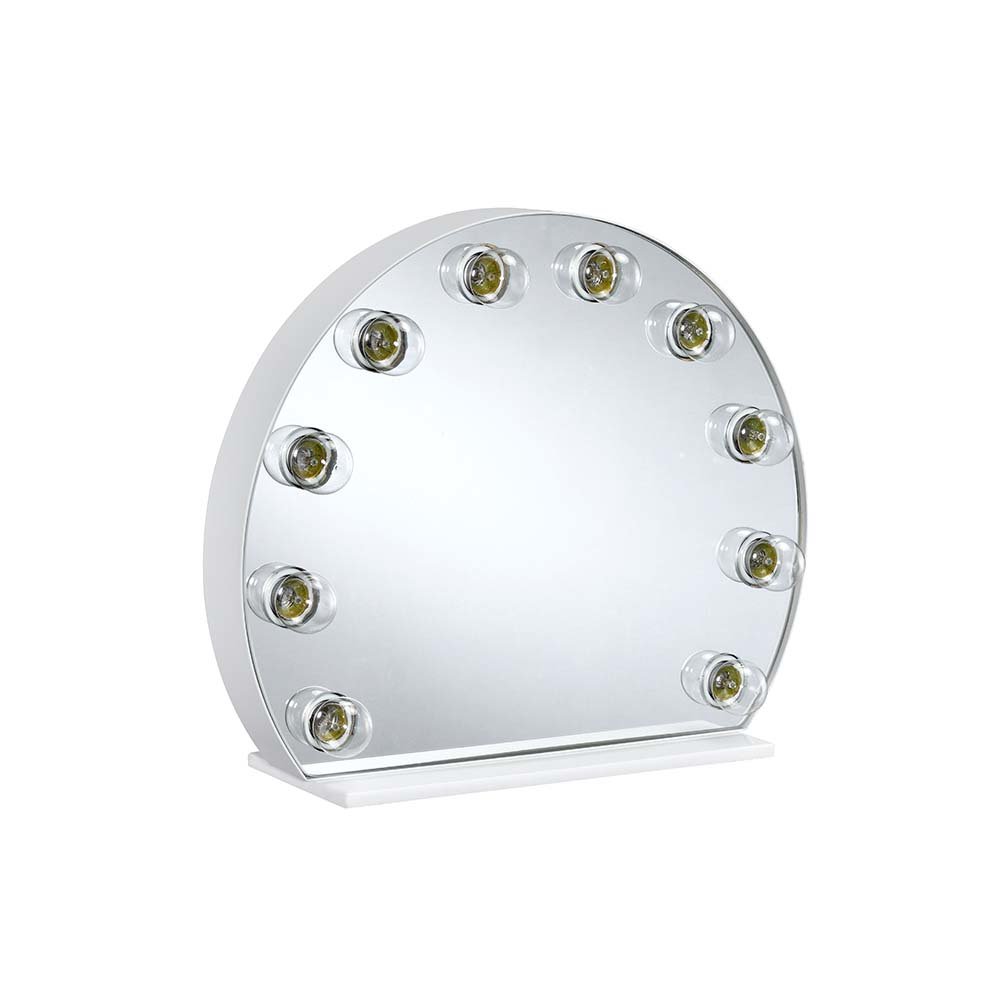 Alma Accent Mirror White. Picture 2