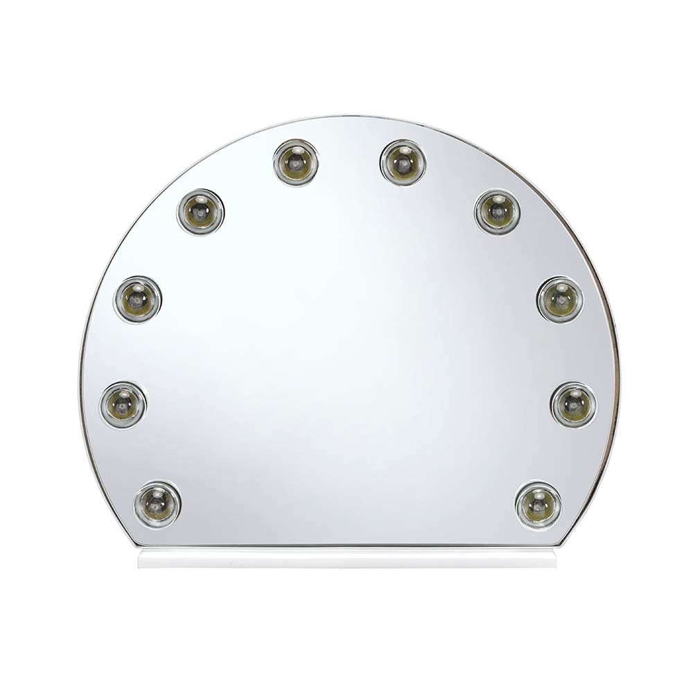 Alma Accent Mirror White. Picture 3