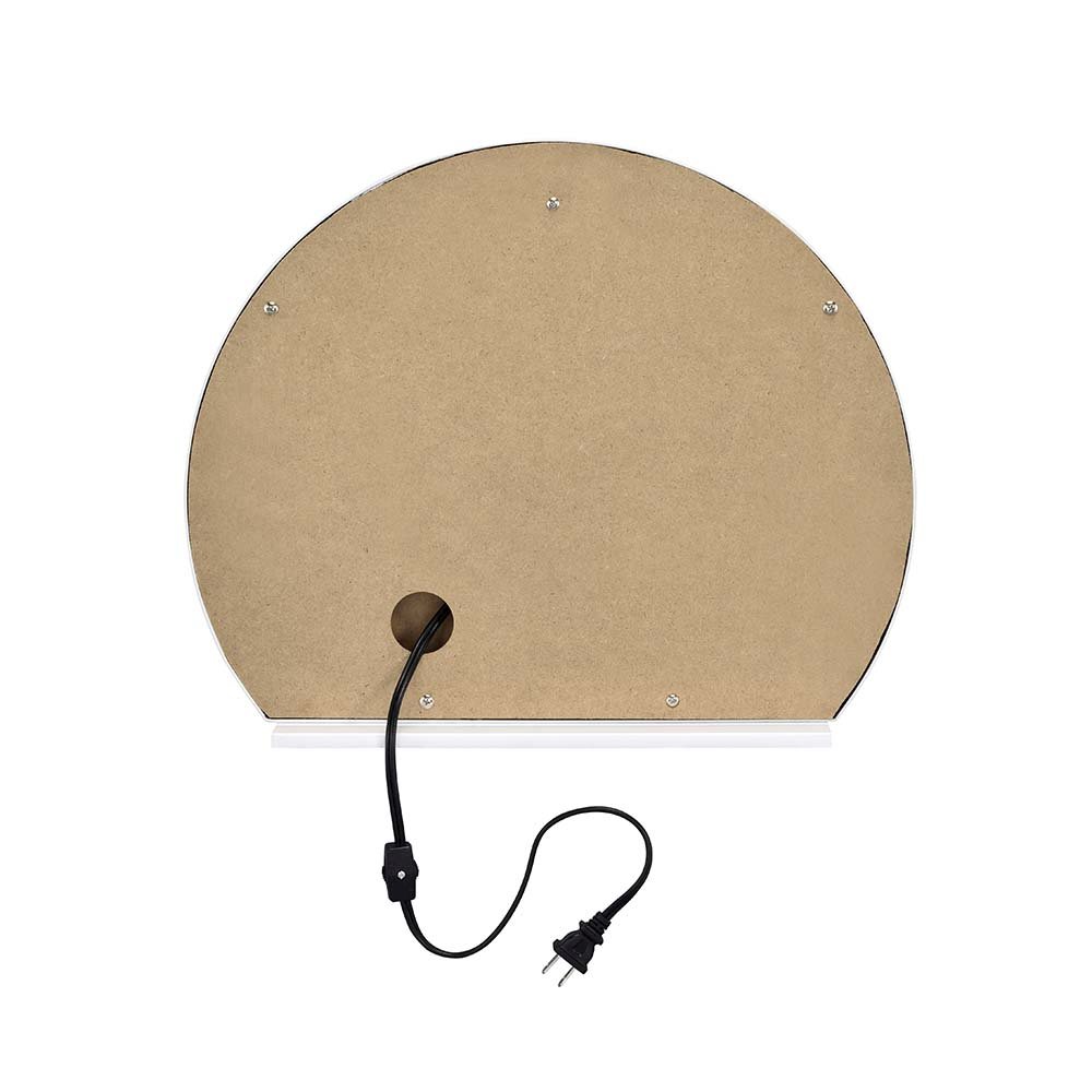 Alma Accent Mirror White. Picture 4