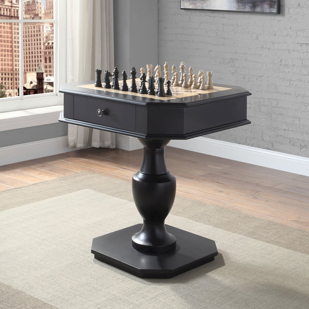 Galini Game Table Black. Picture 1
