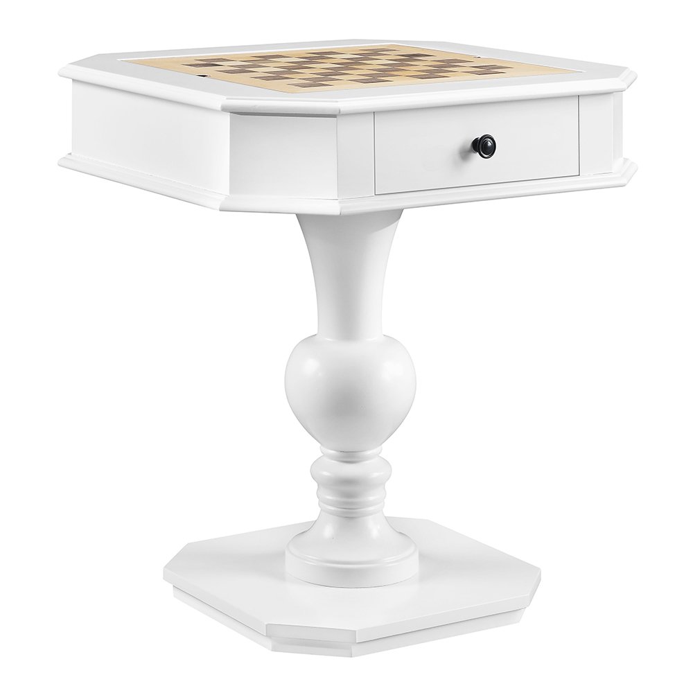 Galini Game Table White. Picture 2