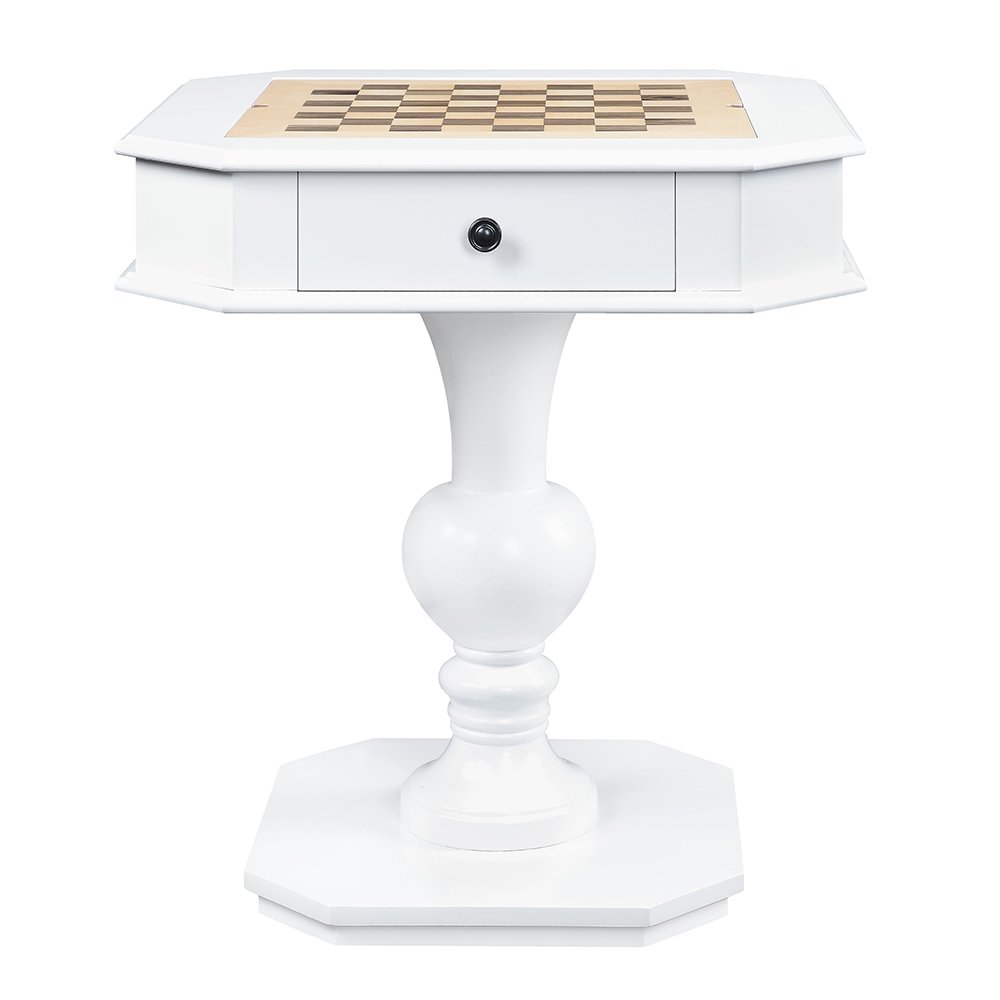 Galini Game Table White. Picture 3