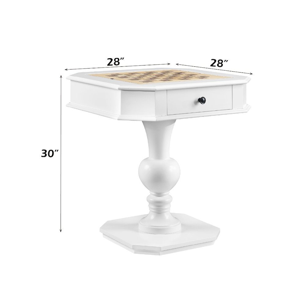 Galini Game Table White. Picture 7