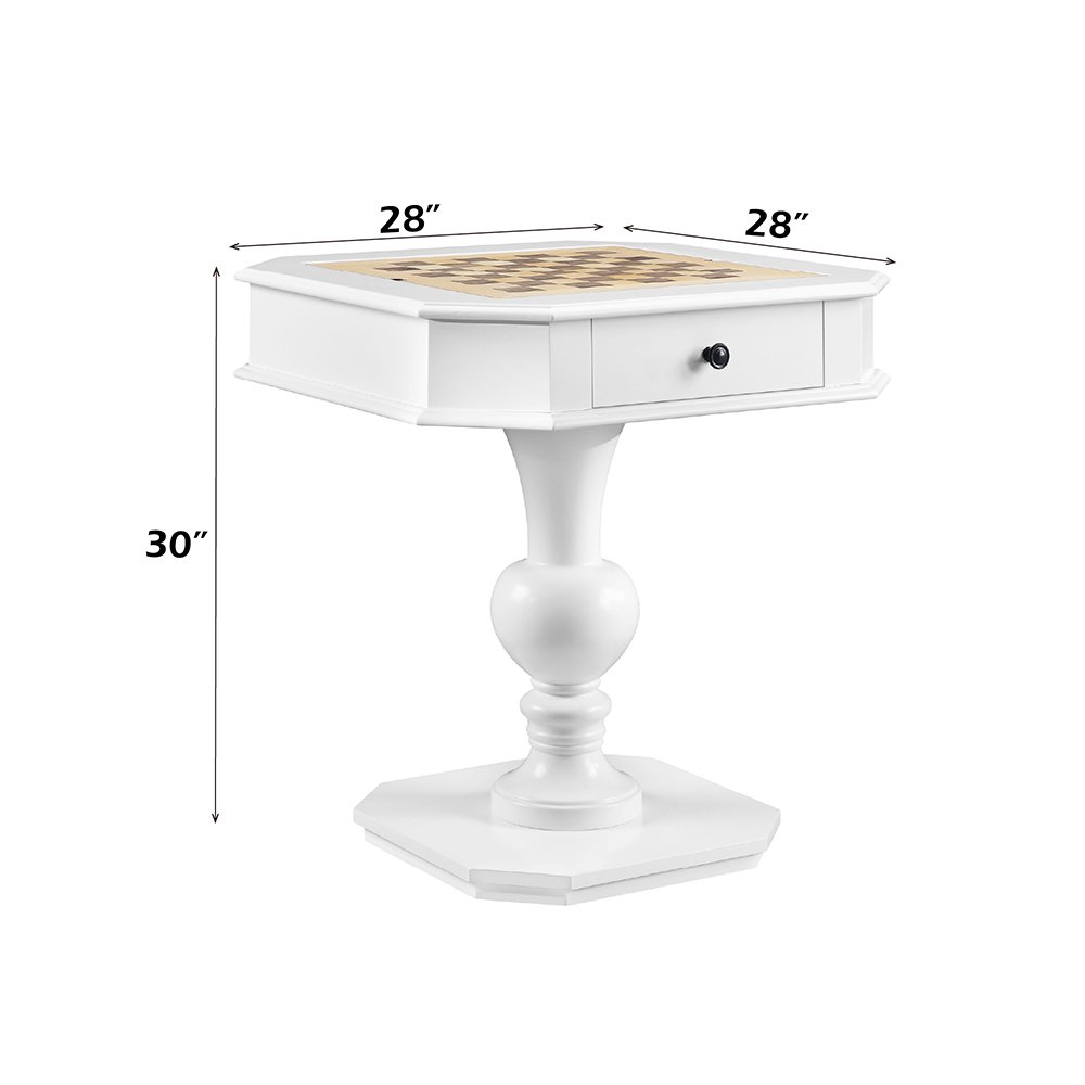 Galini Game Table White. Picture 8