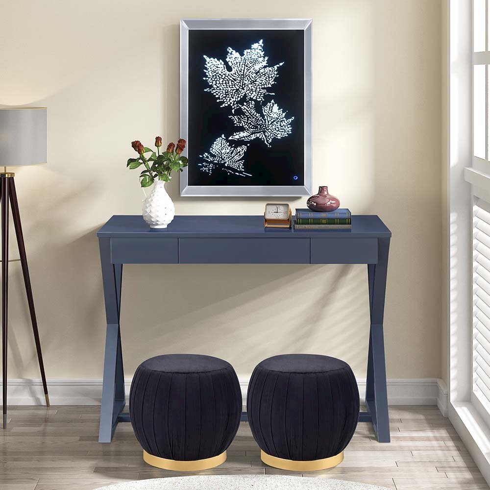Nalo Console Table Charcoal. Picture 1