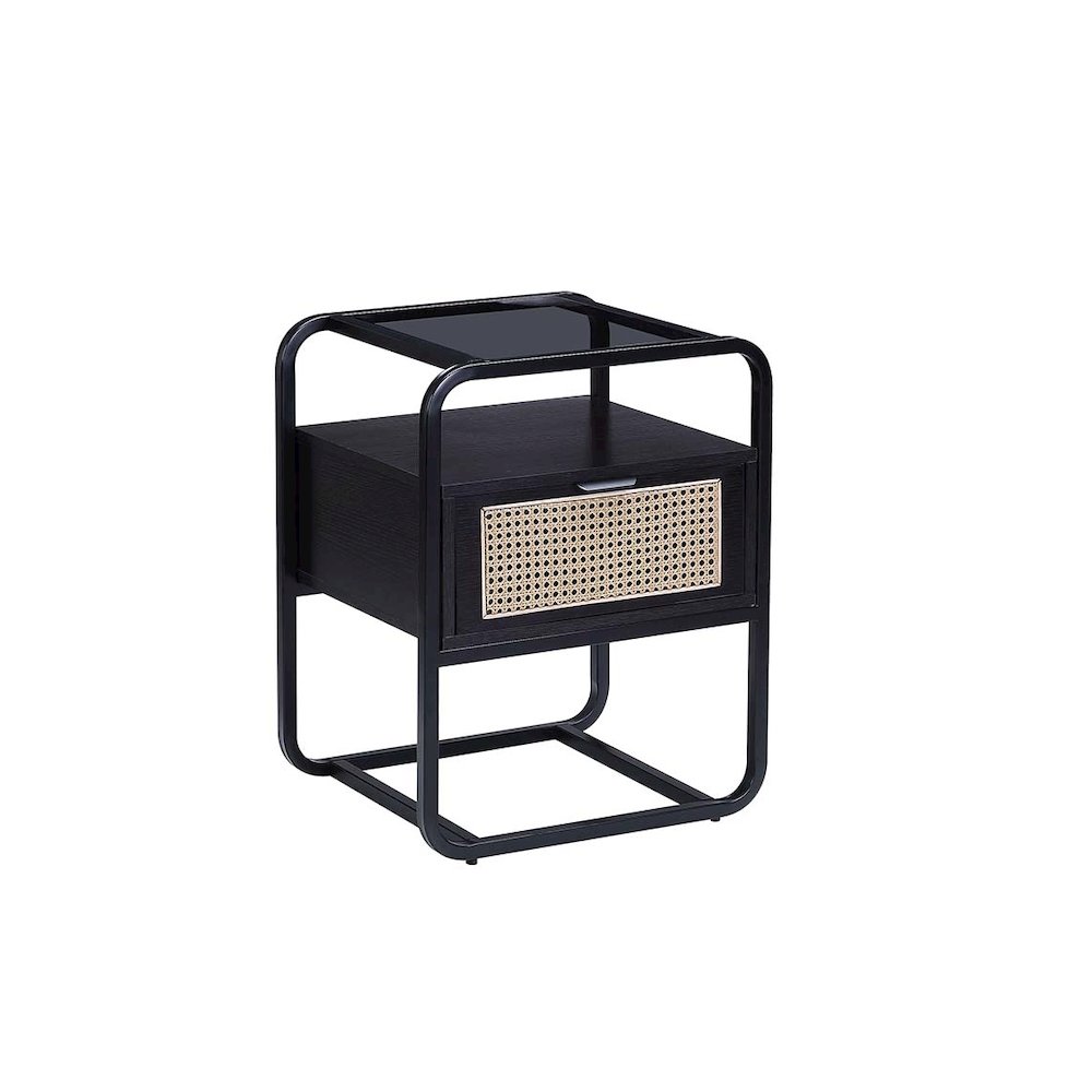 Colson Accent Table Black. Picture 2