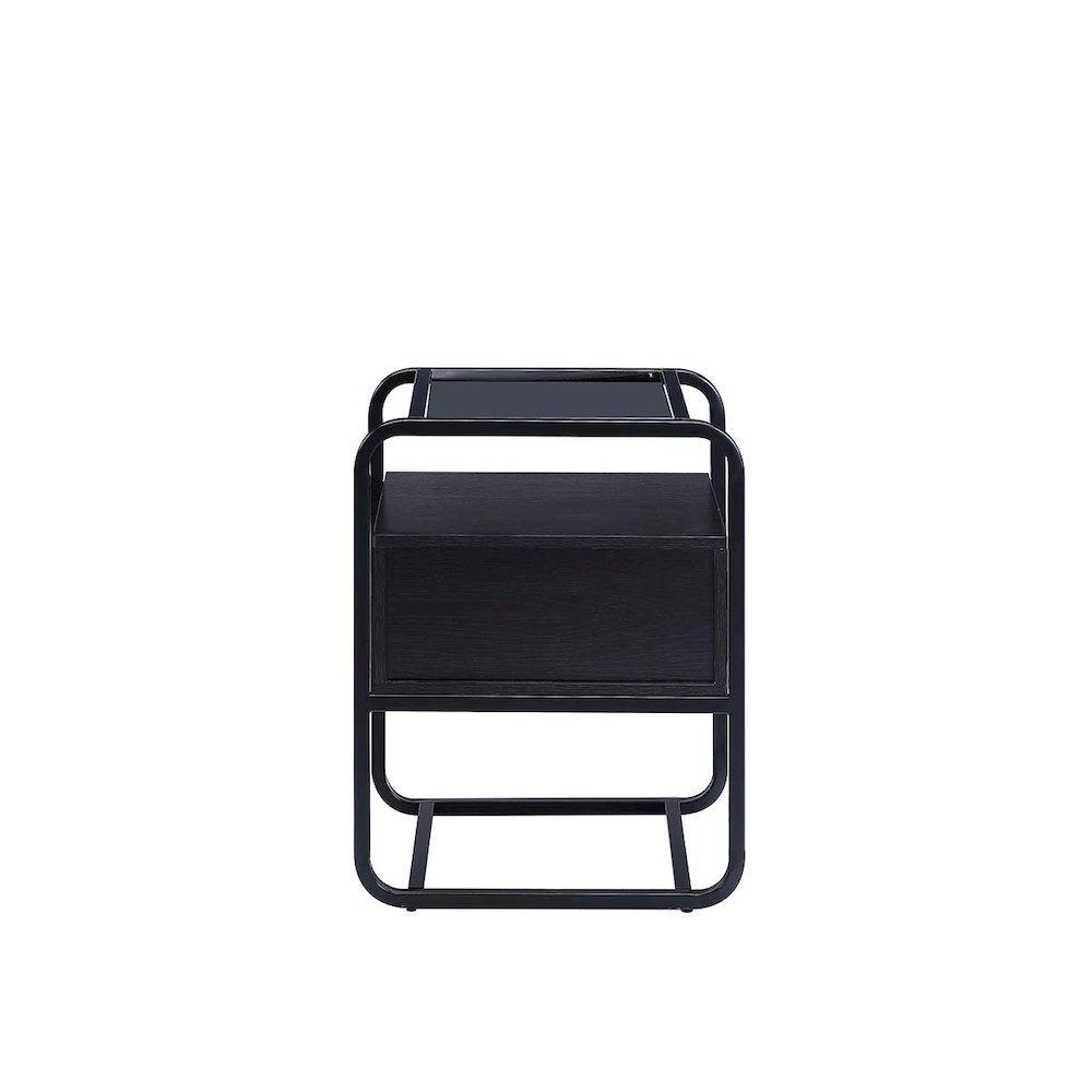 Colson Accent Table Black. Picture 4