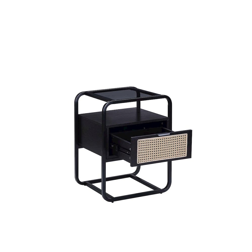 Colson Accent Table Black. Picture 5