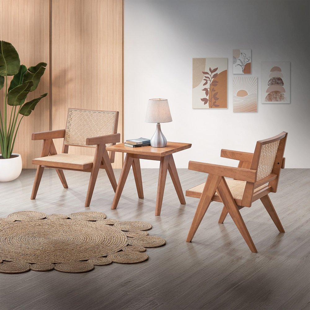 Velentina End Table Natural. Picture 7
