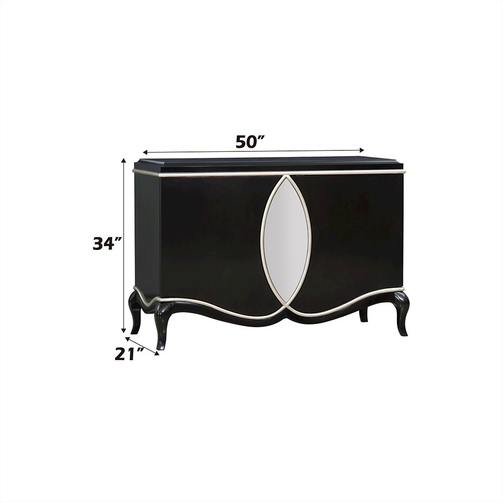 Ashor Console Cabinet Black. Picture 6