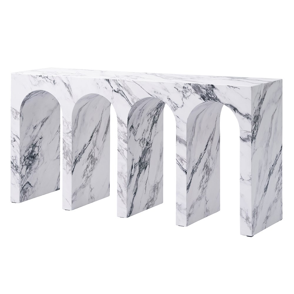 Fritzy Console Table Engineered Stone. Picture 2