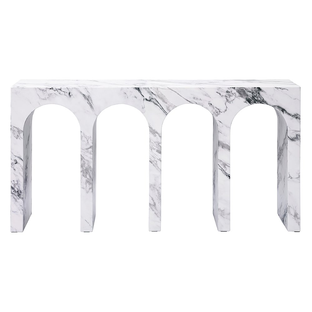 Fritzy Console Table Engineered Stone. Picture 4