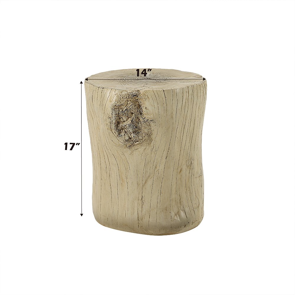 Gene Accent Table Natural Brown. Picture 5