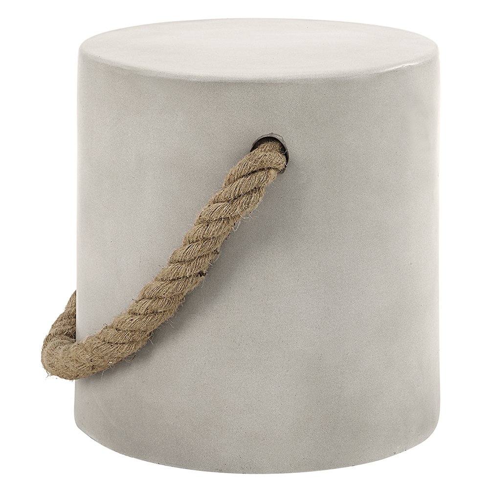 Gene Accent Table Natural Gray. Picture 4