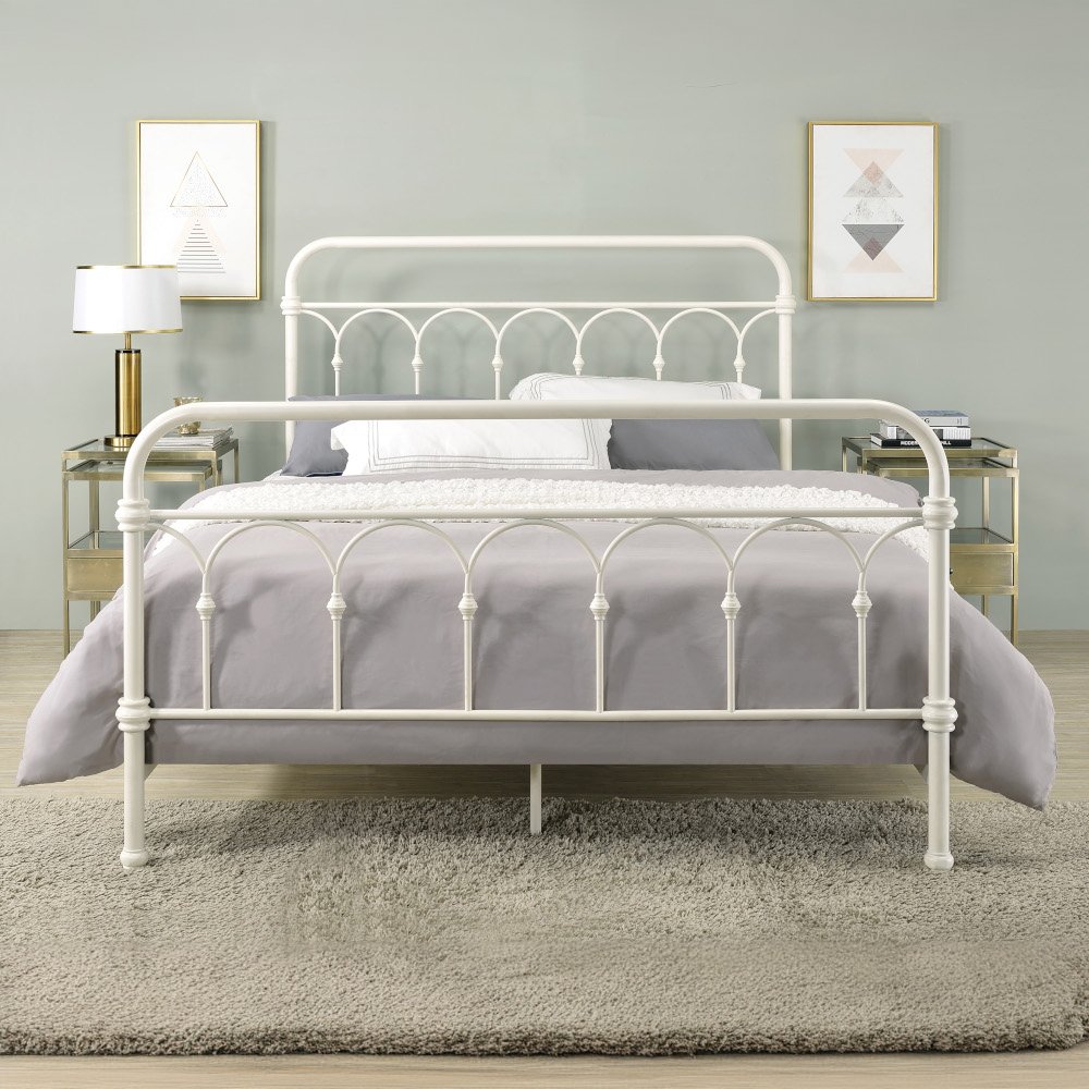 Citron Full Bed White. Picture 5