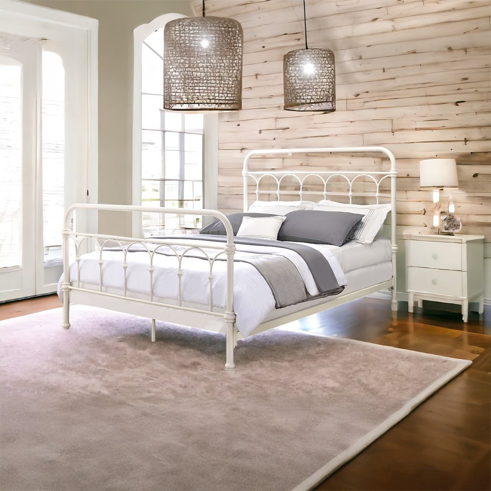 Citron Full Bed White. Picture 6