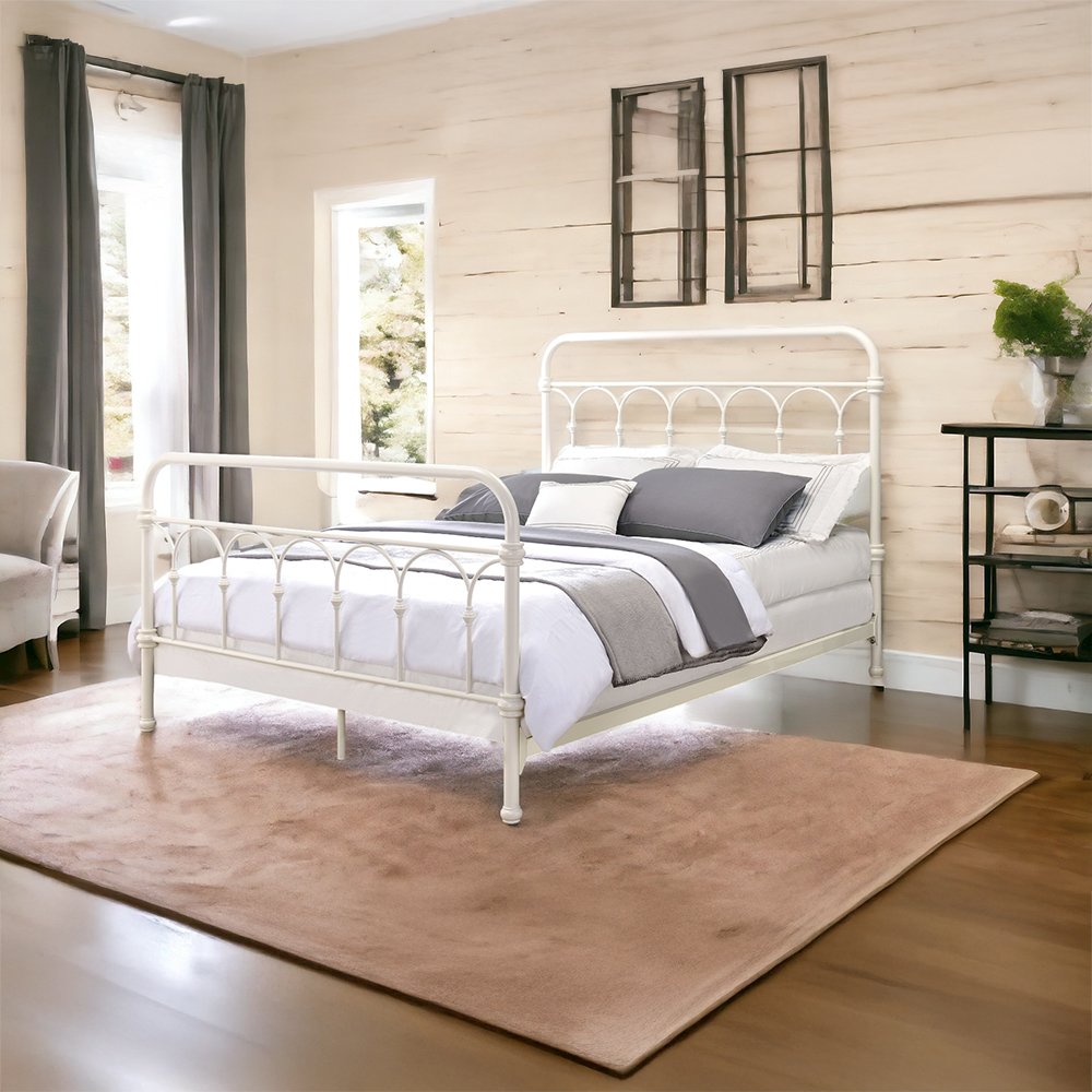Citron Full Bed White. Picture 7