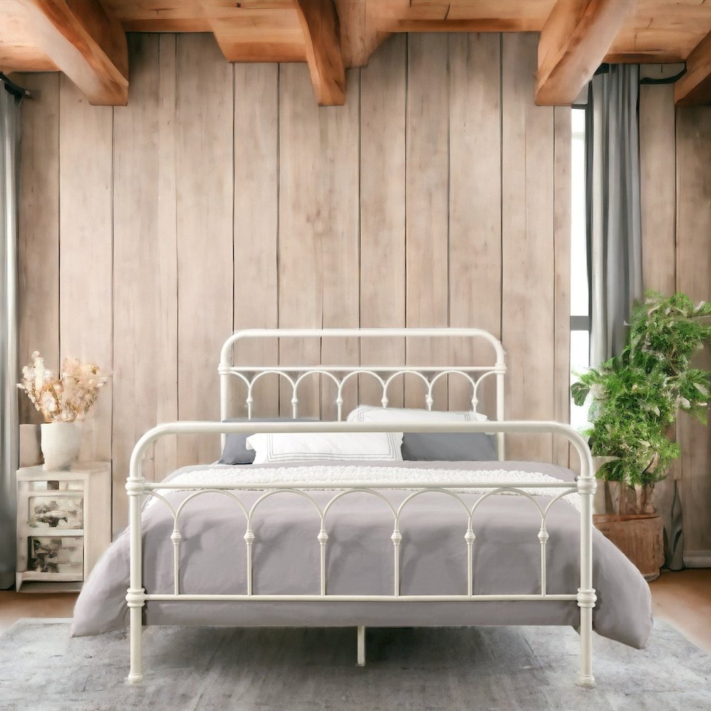 Citron Full Bed White. Picture 8