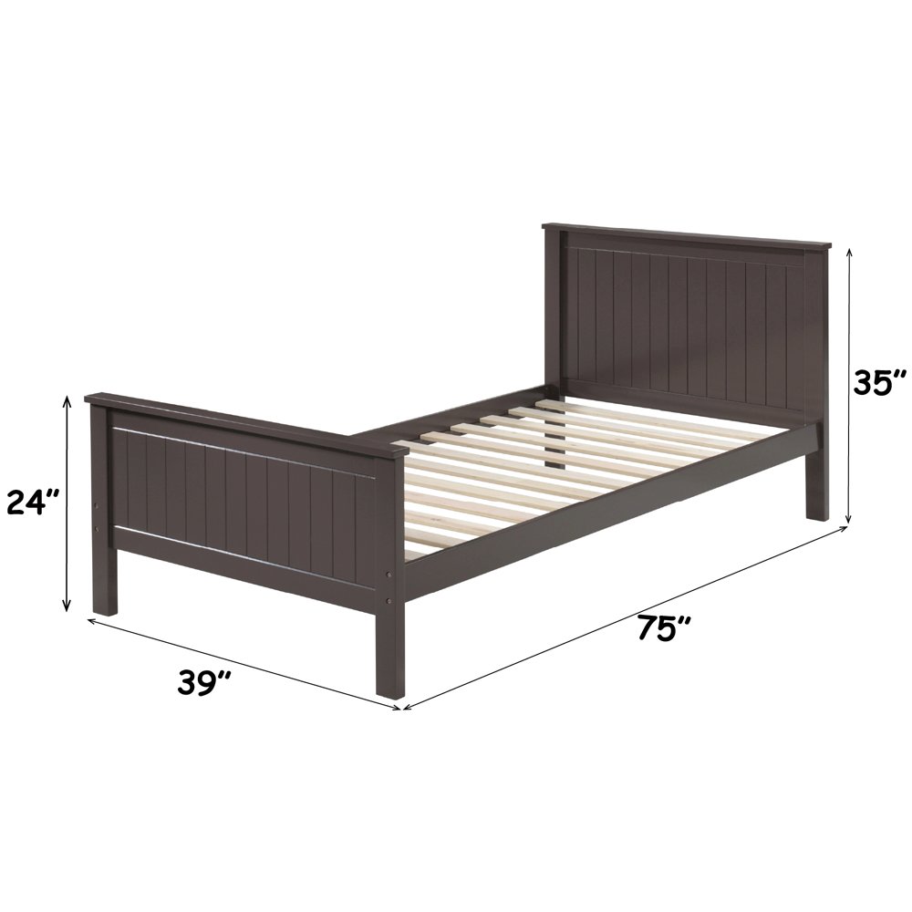 Bungalow Twin Bed Chocolate. Picture 6